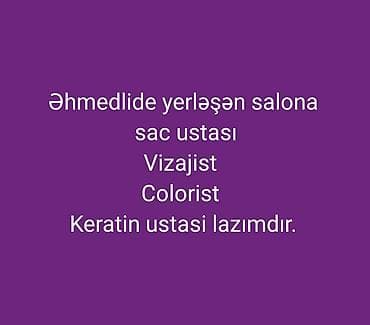 ustalar qrupu: Qadın saç ustaları — 1