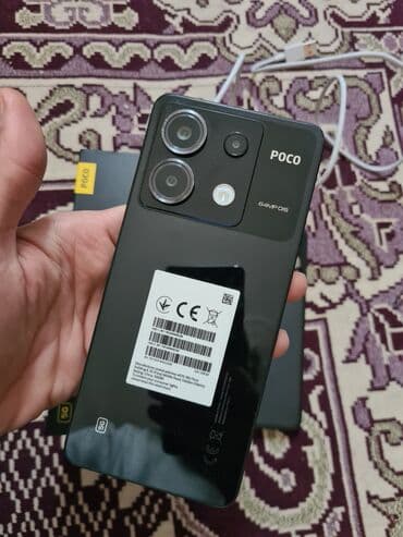 a tv plus: Poco X6, 256 GB, rəng - Qara — 3