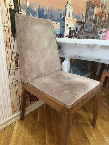 Sifarişlə mebel: 8 ədəddir 1 ədədi 30 manatdan satılır. Möhkəm stullardır — 2