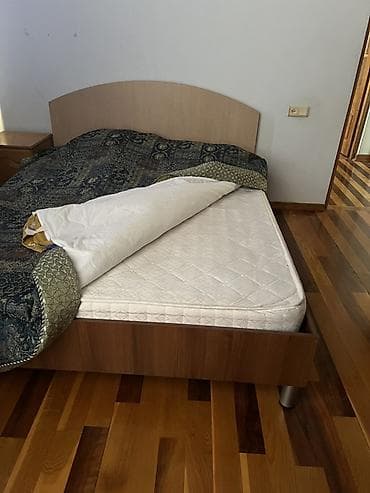 taxta alisi: İkinəfərlik çarpayı, Matras ilə, Siyirməsiz — 3