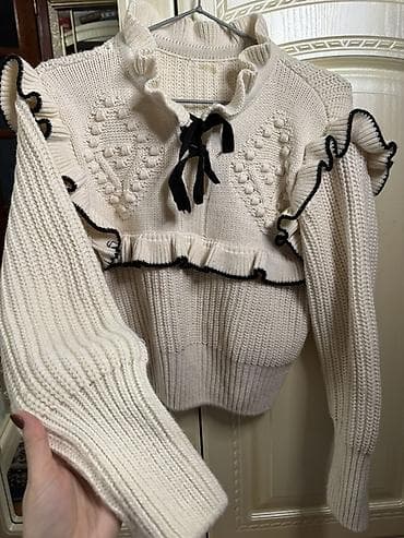 Plaşlar: Sviter, rəng - Ağ — 1