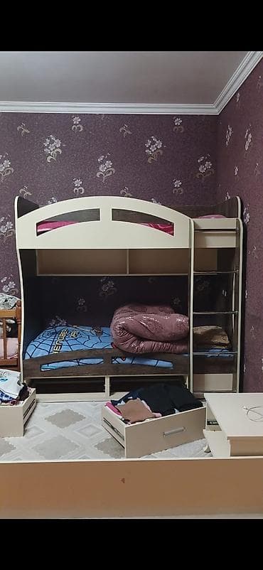 Oğlan və qız üçün, 2 təknəfərlik çarpayı