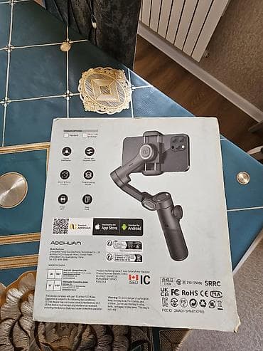 ses yazan cihaz: Aochuan Smart XE – 3 oxlu smartfon stabilizatoru - 3-oxlu — 2