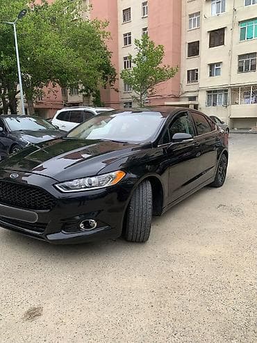 Avtomobil satışı: Ford Fusion sedan – qara rəng, 4 qapılı, şəhər və magistral üçün — 1