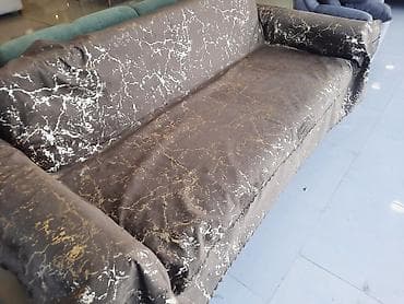 bambu tekstil: Divan üçün rəng - Göy Yataq örtüyü — 4
