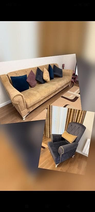 İşlənmiş, Divan, Kreslo, Bazalı, Açılan