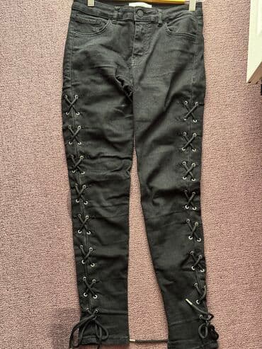 şalvar cins: Şalvar, Mango, S, rəng - Qara — 3