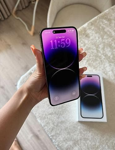 apple iphone 3g: IPhone 14 Pro Max, 128 GB, Deep Purple, Face ID — 3