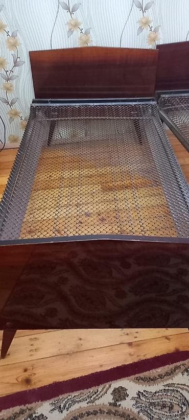 ikinci əl uşaq carpayısı: Təknəfərlik çarpayı, Bazasız, Matrassız, Siyirməsiz — 2