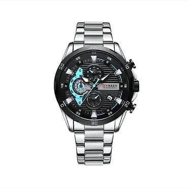 Qol saatları və aksesuarlar: Yeni, Qol saatı, Curren, rəng - Gümüşü — 6