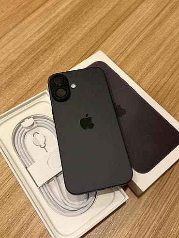 IPhone 16, 128 GB, Black Titanium lalafo.az -da IPhone 16, 128 GB, Black Titanium