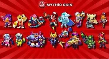 Brawl Stars hesabı – yüksək göstəricilər və nadir kosmetikalar - — 5