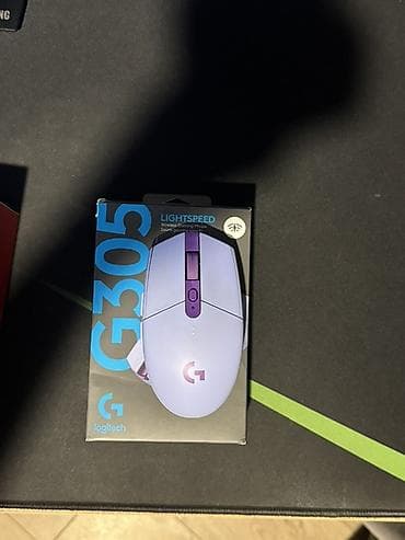 maus pad: Logitech G305 Lightspeed simsiz oyun siçanı – bənövşəyi/boz (lilac) — 2