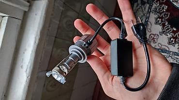 led isiq: H7 lupalı led, təzədir istifadə olunmayıb, effektini görmək istəyənə — 3