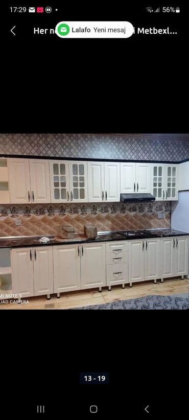 гостиная мебель: Sifarişlə mətbəx dəsti, Özü çəkən petlələr, MDF, Kredit yoxdur, Pulsuz çatdırılma — 4