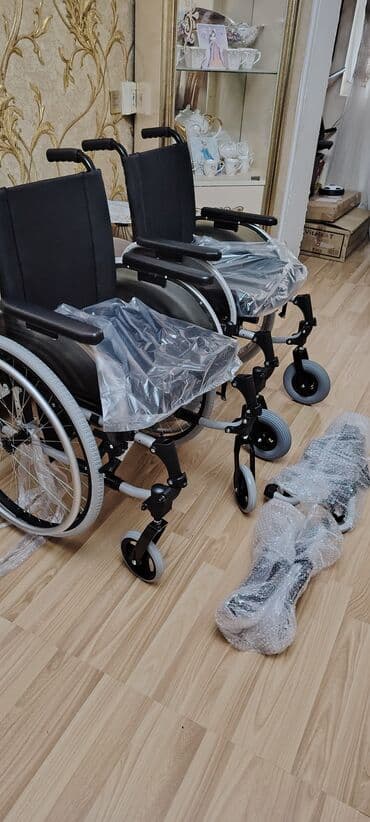 əlillər üçün araba: Məhsul: Manuel əlil arabaları (2 ədəd) Xüsusiyyətlər: - Yüngül və — 3