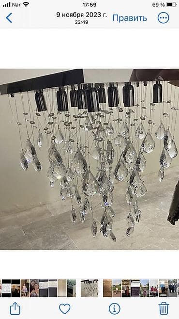 Çılçıraq, 10 və daha çox lampa, Xrustal lalafo.az -da Çılçıraq, 10 və daha çox lampa, Xrustal