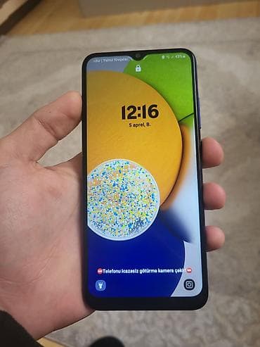 samsung a03 kabrolar: Samsung Galaxy A03, rəng - Göy — 4