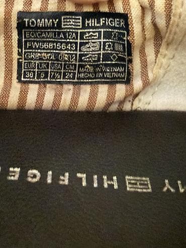 Baletkalar: Baletkalar, Tommy Hilfiger, Ölçü: 36.5, İşlənmiş — 2