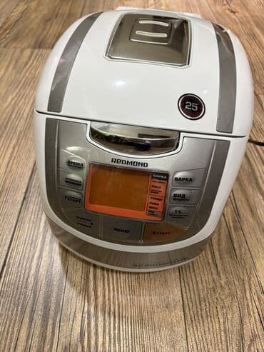 Кухонные плиты и варочные поверхности: Redmond multibişirici Xüsusiyyətlər: - Rəng: ağ/gümüşü korpus, böyük — 1