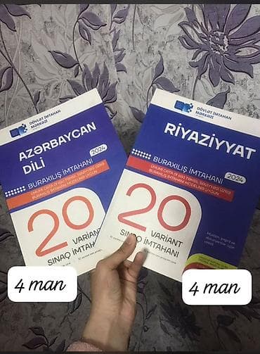 Testlər: Məhsul: Buraxılış imtahanına hazırlıq və sınaq kitabları (9 illik — 2