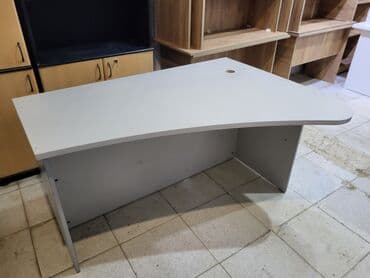 Ofis masaları: İşlənmiş, İşçi üçün, Oval masa — 6