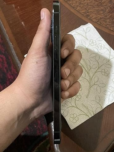 12 iphone: IPhone 12 Pro Max, 128 GB, Pacific Blue, Face ID — 6