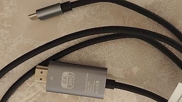 televizor 82: USB-C → HDMI kabel (8K UHD) - Model: TH001, Rev: 01 - Tip: Type‑C to — 2