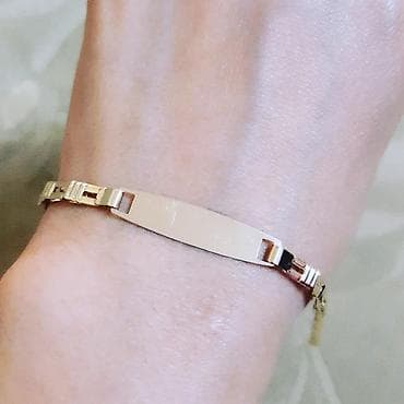 Yeni model qızıl qolbağ oğlan uşağı üçün çəki 1,58qram Ünvan mağaza — 2