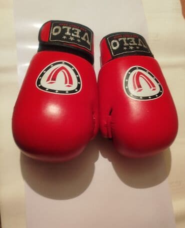 Тренажеры: Məhsul: VELO boks əlcəkləri - Rəng: qırmızı - Marka: VELO (üst — 1