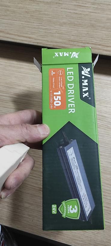 Monitorlar: X.MAX markalı, 150W gücündə suya davamlı LED drayver enerji təchizatı — 2