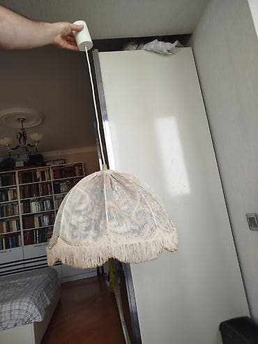 sintepon material: Çılçıraq, 1 lampa — 2
