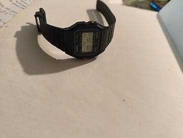 casio f91w: Qol saatı, Casio, rəng - Qara — 2