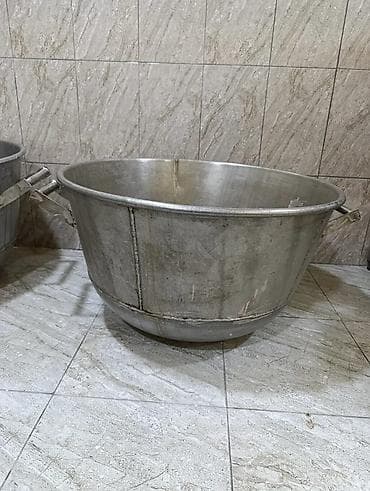 Qazanlar: Qazan, rəng - Gümüşü, Paslanmayan polad, 5-dən çox l — 3
