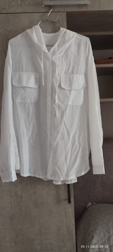 ağ qadın köynəyi: Qadın köynək/ temudan vurulub bedən olcusu uygun gəlmədjyi ucun — 3