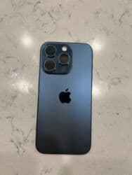 IPhone 15 Pro, 256 GB, Blue Titanium, Zəmanət