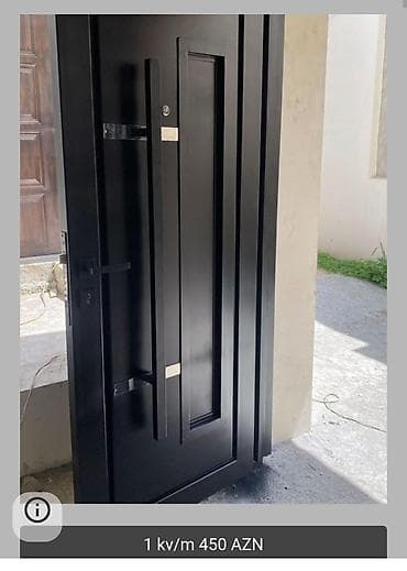 ikinci el qapi: Məhsul: Metal giriş qapısı - Material: qalın metal konstruksiya — 2