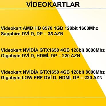 es: Videokartlar ⭐Videokart AMD HD 6570 1GB 128bit 1600Mhz Sapphire DVİ D — 2
