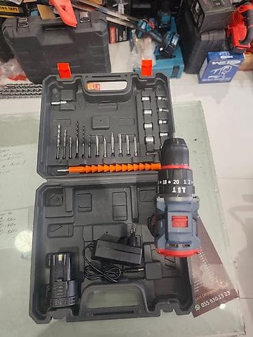 boş drel: Yeni Drel dəsti, Drel-şurupaçan — 2