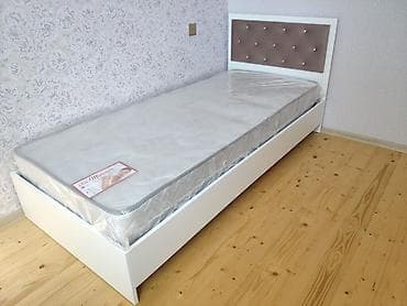 saloglu tek carpayi: Yeni, Təknəfərlik çarpayı, Bazasız, Matras ilə, Siyirməsiz, Azərbaycan — 7