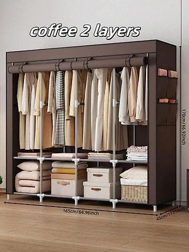 kalidor mebeli: 🧥 Parça qapalı qarderob Böyük ölçülü və geniş tutumludur. Paltarların — 4