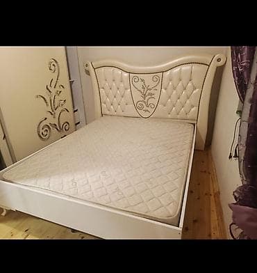 İkinəfərlik çarpayı, Matras ilə, Siyirməsiz