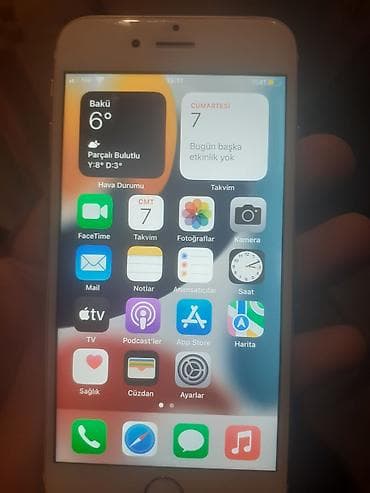 IPhone 6s, Rose Gold, Barmaq izi