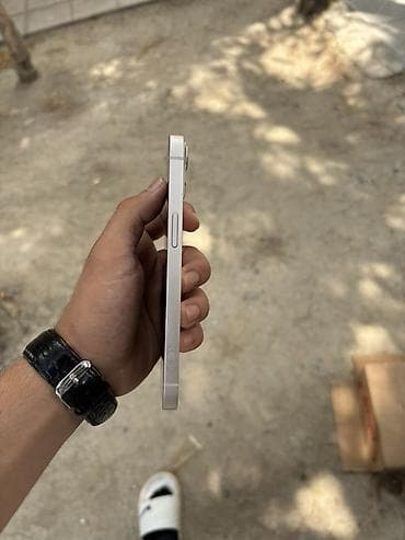 apple telefon: IPhone 13, Ağ, Face ID, Qırıq, Zəmanət — 3
