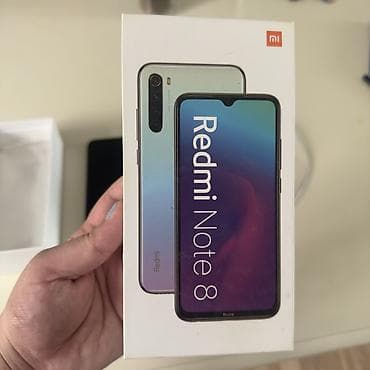 Redmi 8, 128 GB, rəng - Qara, Sensor, Barmaq izi, İki sim kartlı