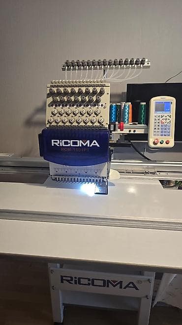 Satılır – Ricoma PT 1501 təkbaşlı naxış maşını Maşın tam işlək — 1