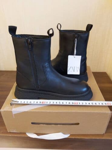 uwaq ucun tortlar: Новые Ботинки Zara из натуральной кожи для девочки. Whatsapp активный — 2