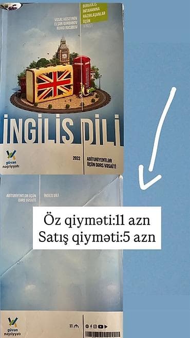 bakı bonu: Məhsul: Abituriyentlər üçün hazırlıq kitabları və test topluları — 3