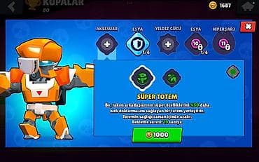 Brawl Stars hesabı – inkişaf etmiş oyun profili - Kupa yolu: 17,963 — 1