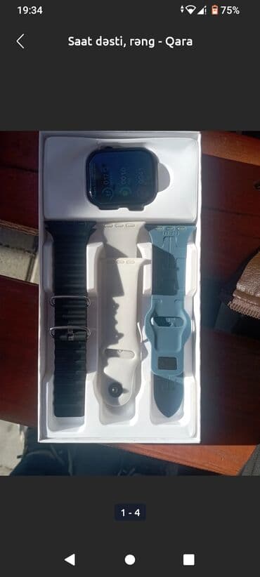 hoco ew 30: Yeni, Smart saat, Аnti-lost, rəng - Qara — 6